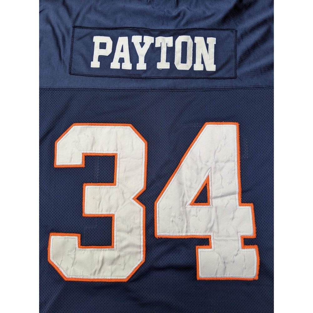 Mitchell & Ness Chicago Bears Walter Payton NFL Football Blue Jersey USA 52 XL - Picture 4 of 6